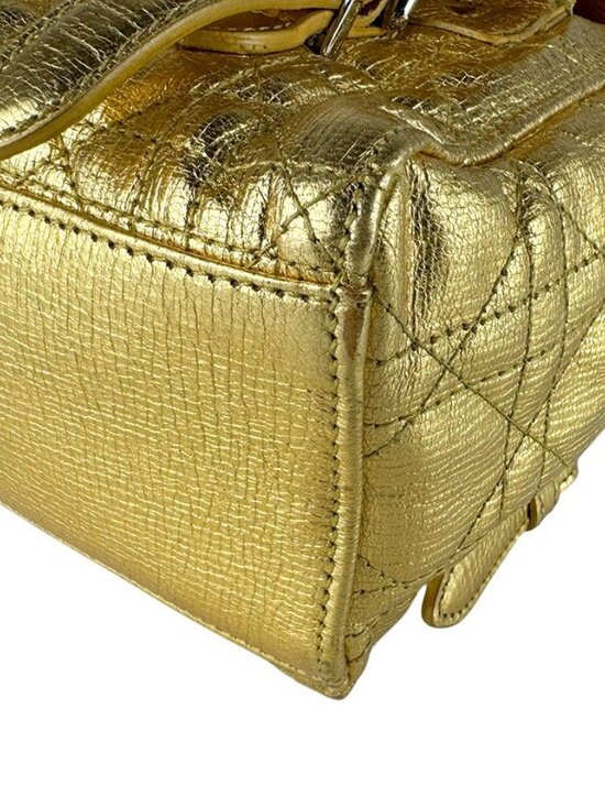 Dior Backpack Cannage Gold main image 9